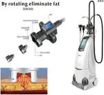 New 4 in1 Digital Rotation System 40K Cavitation+RF+Vacuum + PDT Body Slimming Skin Rejuvenation Beauty Machine Back To Twenty
