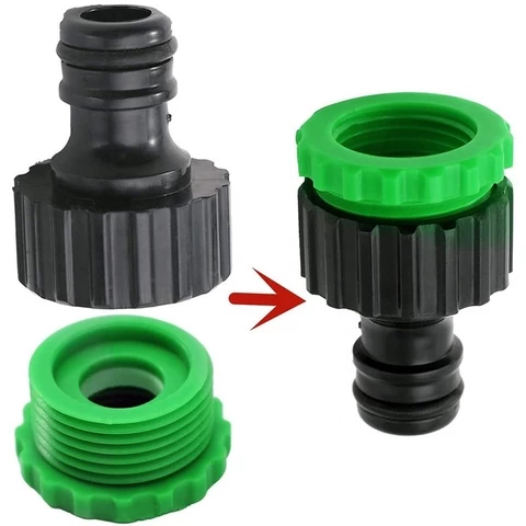 New arrival 1/2" 3/4" Female Thread Quick Connector Garden tap Irrigation Watering Faucet Hose Pipe Fitting Adapter