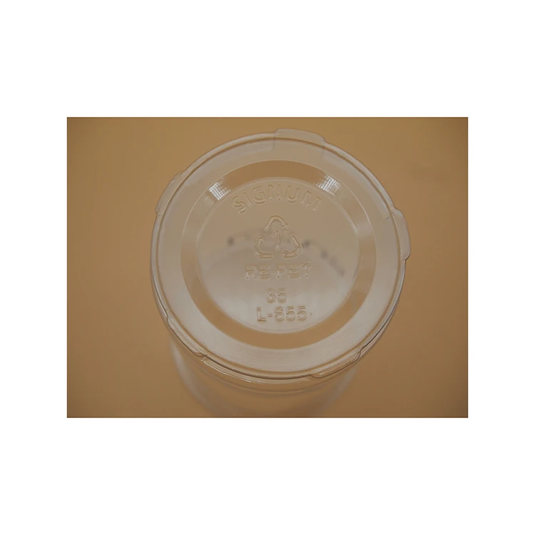 New Arrival Durable Plastic Bio-Degradable Transparent Lotus Plastic Cups 270Ml For Office