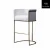 Import New arrival height mental bar stool chairs set furniture counter,  bar stools with back from China
