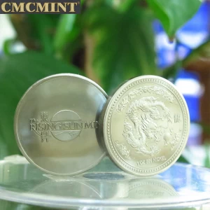 New Arrival sell old coins 1 oz 999 Fine Nickel Dragon souvenir coin