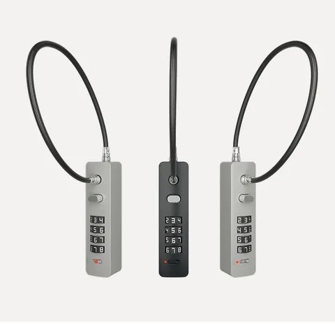 Vendor Rope Lock Buy New Bold Steel Wire Rope Password Lock Padlock Electric Car Basket ...