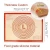 Import New Customizable Non-Stick Silicone Pastry Mat Extra Large with Measurements for Silicone Baking MatOven LinerDough Rolling Mat from China
