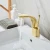 Import New Design Brass Brushed Gold Basin Mixer faucet Bathroom sink Taps from China