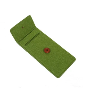 new design customized colorful felt mobile phone bags &amp; cases