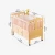 Import New Design pine The multifunctional pine baby bed Folding adjustable wooden baby crib from China