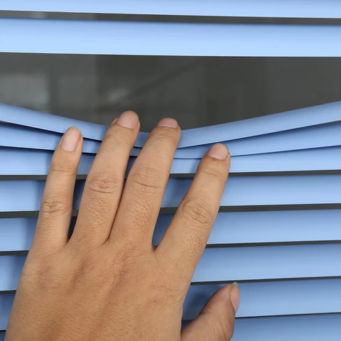 New design popular quality window aluminum interior security shutter