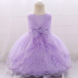 New Fashion Wedding Party Princess Toddler baby Girls Clothes Kids baby Girl Dresses L1869XZ