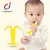 Import New food grade custom training toothbrush banana toy baby silicone teether for baby from China