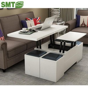 new model living room furniture wood modern coffee table with short leg