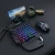 New Model Optical Switches One-handed Geometric Figure Keyboard with Colorful RGB Backlight