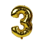 New product 2018 inflatable number foil balloon for party supplies and wedding decoration