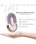 Import New product 2020 Private label waterproof electric face massage wireless exfoliate sonic silicone facial cleansing brush from China