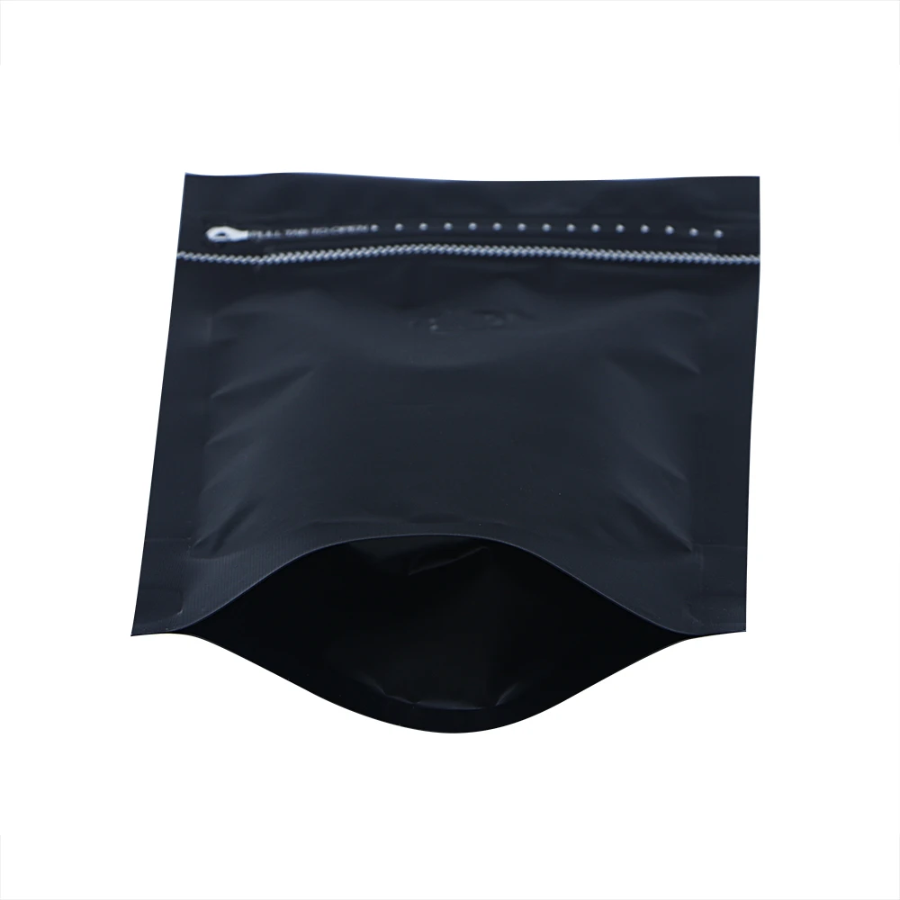 New style Customizable wholesale coffee plastic bag coffee bags kraft coffee bags flat bottom