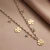 Import New Style Stainless Steel 14K Gold Plated Flower Pearl Zircon Necklace from China