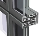 New Trendy hot selling powder coated 6000 series different shape Customized aluminum extruded profiles for doors and windows