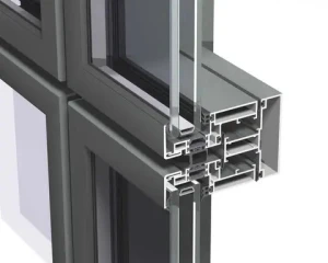 New Trendy hot selling powder coated 6000 series different shape Customized aluminum extruded profiles for doors and windows