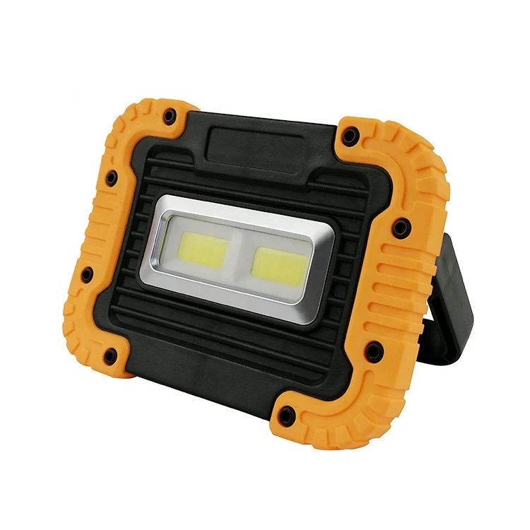 New Waterproof Magnetic Portable Worklight Lighting  Lamp COB Led Work Light Square With Handle Magnet