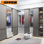 New wood wardrobe modern white latest double bed bedroom set designs