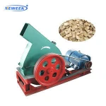 NEWEEK forestry machinery mobile electric or diesel disc wood chipper