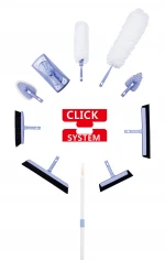 Newest design top quality fan cleaning stainless steel+plastic telescopic duster