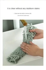 Newly Design Chenille Flexible Extendable Handle Static Microfiber Duster Car Duster Microfiber