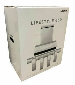 NEWs _BOSES LIFESTYLE 650 WHITE OR BLACK Home Theatre System