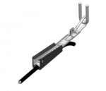 NF-YX-12D Round Optical Cable Clamp Used To Hold The Aerial Round Type Cable Max.7mm In ODN Aerial Cable Installation