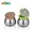 Import NOBO Factory Price High Quality Stainless Steel Seasoning Spice Bottles Glass Spice Jar with Spoon from China