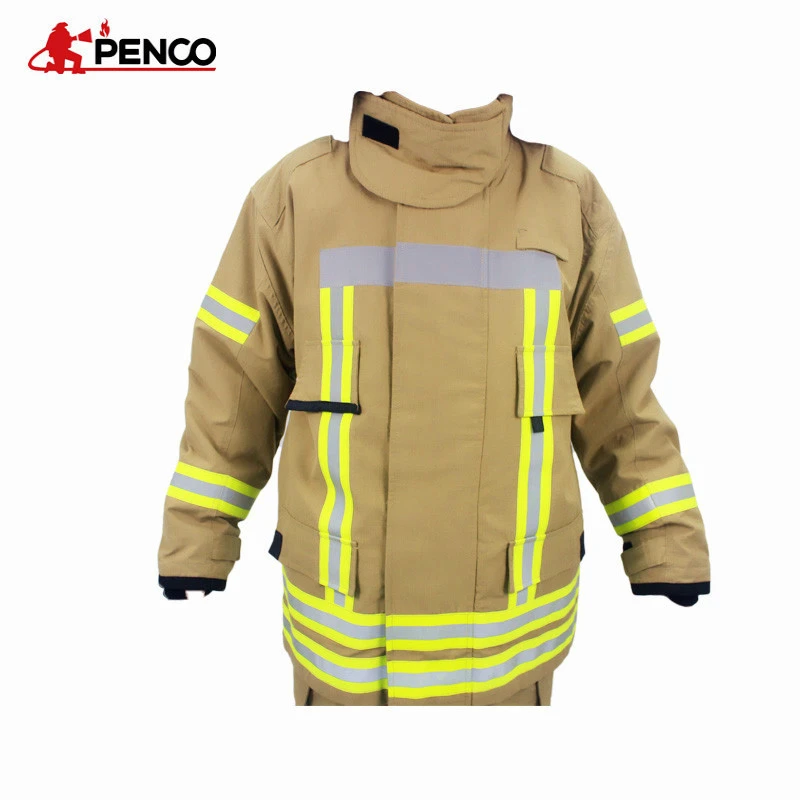 nomex 3A fireman suits with 4 layer for firefighting