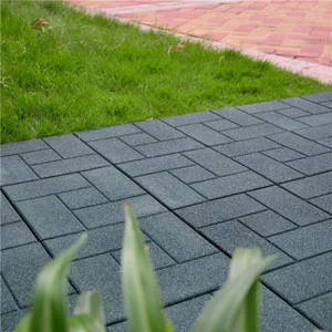Non slip outdoor rubber patio flooring tiles