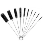 Nylon Bristle Brush Drinking Straws Glasses Keyboards Jewelry Cleaning
