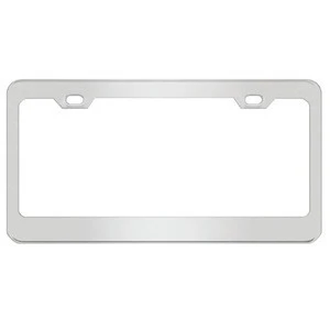 OEM Custom High Quality Stamping Polished Stainless Steel License Plate Frame