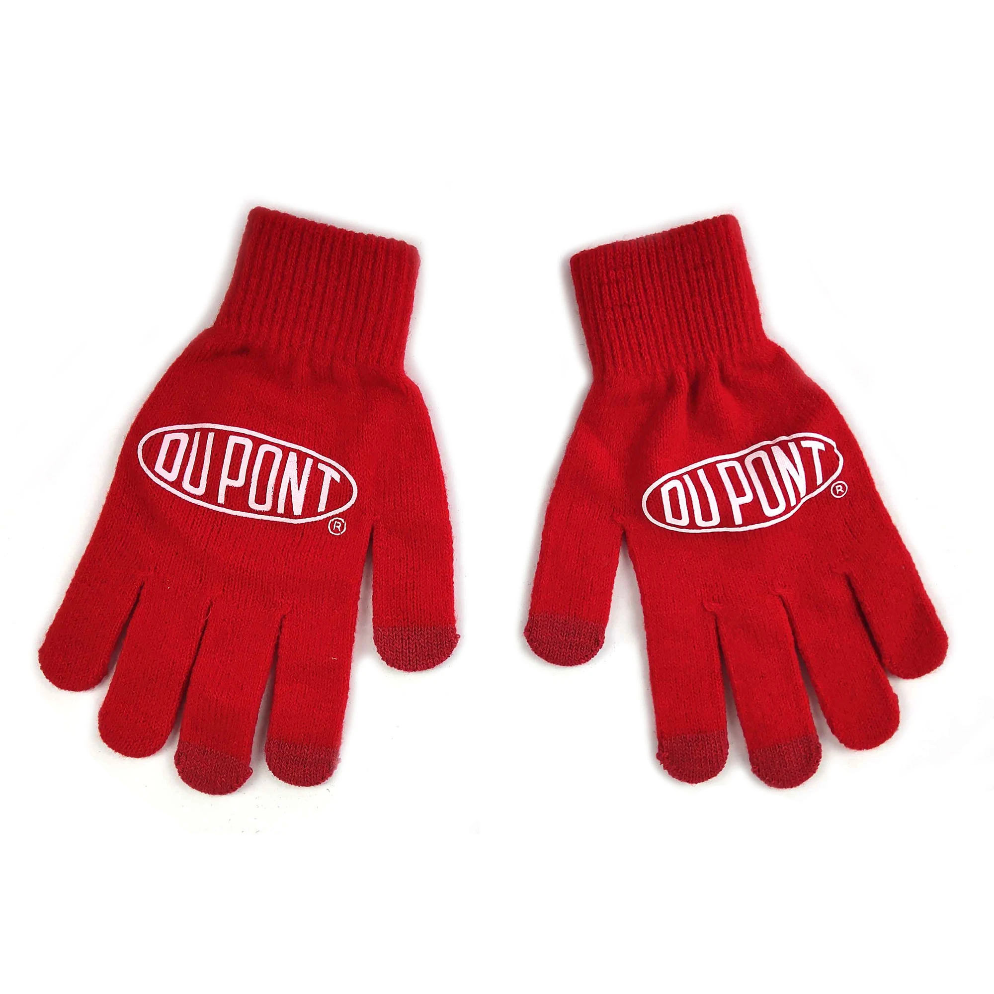 OEM Customized Unisex Acrylic  Magic Knitted Touch Screen Gloves