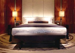OEM Wholesale Hotel Furniture In Hotel Bedroom Set HT08#
