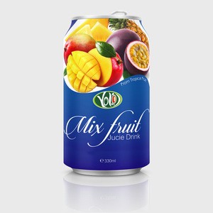 [OEM/ODM] Premium Healthy Fresh passion fruit juice 330ml Canned  Original Tropical Fruit Beverage Companies