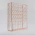 Import Office Supplies Desk Accessories for Women Rose Gold 5 Piece Wire Rose Gold Desk Organizer Set For Home wall file organizer from China