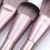Import On Sale MSQ 12pcs professional makeup brushes private label wholesale makeup brushes with black case from China