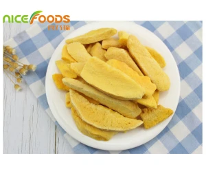 Organic Dried Fruit Crisps Snacks Freeze Dried Mango