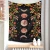 Original design flower floral psychedelic moon phase tapestries wall decoration