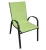 Import outdoor furniture garden used patio stacking steel sling textilener chair from China