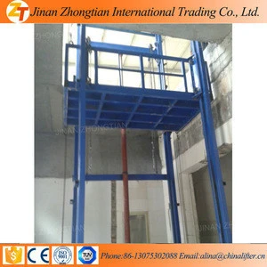 Outdoor guide rail elevator lift, elevator lift lead rail with best quality