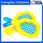 outdoor inflatable tennis racket with ball