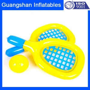 outdoor inflatable tennis racket with ball