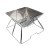 Import Outdoor popular diy  folding camping BBQ charcoal grill from China