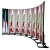 Import p2.5 full color led display banner, mini pull up led banner poster from China