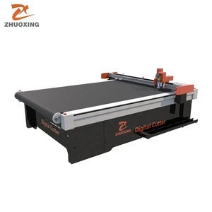 Packaging industry material Corrugated paper CNC Cutting Machine optional with creasing tool - ZHUOXING