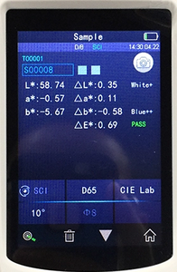 Paint Color Analyzer TS7600 precise spectrophotometer digital chroma meter