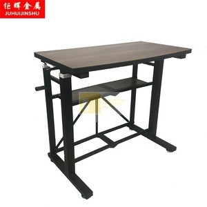 (patent product) office household adjustable height boltless folding computer desk study table