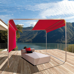 Patio furniture glamping tent outdoorf furniture aluminum garden gazebo